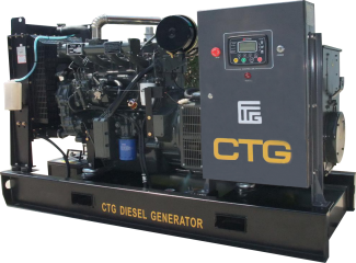 Дизельный генератор CTG AD-345RE в контейнере с АВР