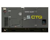 Дизельный генератор CTG 880YU в кожухе с АВР