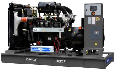 Дизельный генератор Hertz HG 550 BC в контейнере