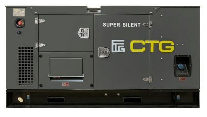Дизельный генератор CTG 330YU в кожухе