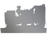 Motor АД720-Т400-1РП в кожухе