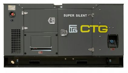 Дизельный генератор CTG 385SD в кожухе с АВР