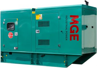Дизельный генератор MGE P120CS в кожухе